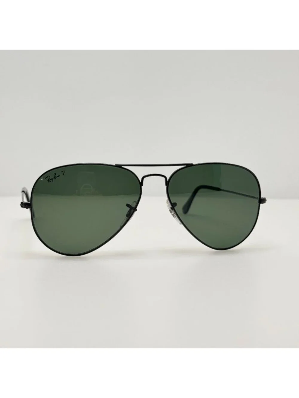 Ray Ban Sunglasses RB 3025 W3361 Aviator Large Metal Black Polarized 58-14-135
